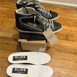 Golden Goose Studded Slide